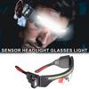 2 In 1 Glasses Goggle Light Waterproof Wave Sensor Head Flashlight LED Glasses Headlight Fishing