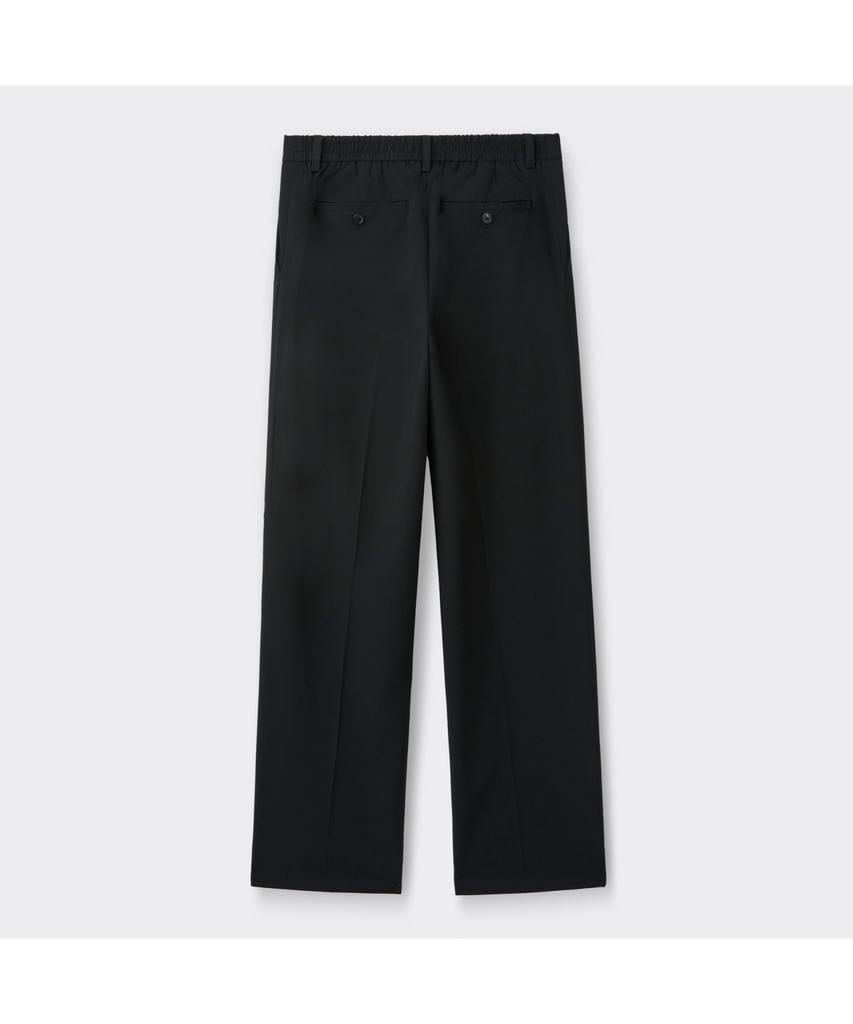 Keoseuuteommellou Black Relaxed Fit Setup Pants C9Pam26221Bkx