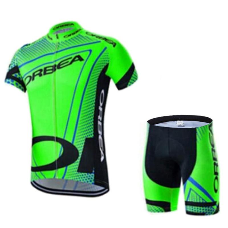Men Women Cycling Jersey Set Short Sleeve Quick Dry Bike Riding Apparel Outdoor Sports Gear