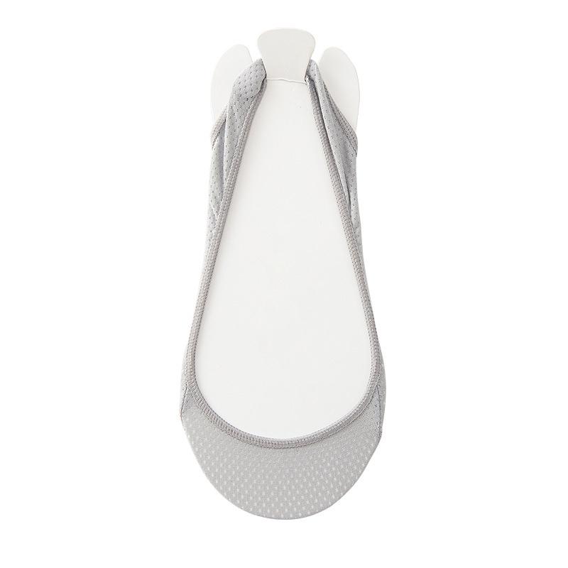 FINETOO Invisible Socks Summer for Woman Half Length Socks Suspenders Invisible Socks Cotton Socks Thin Anti Wear High Heels