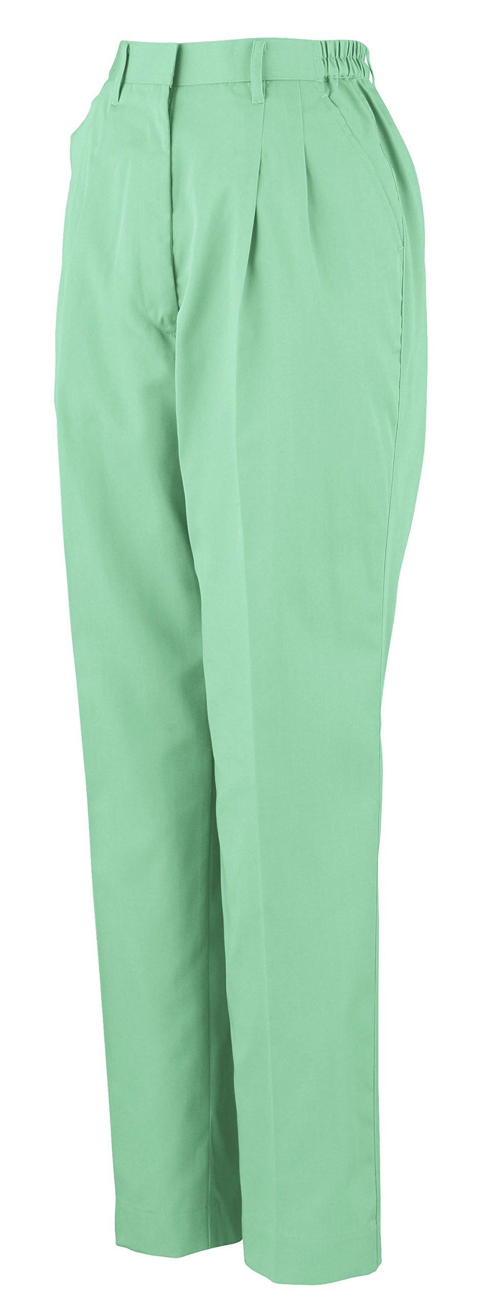 

[COCOS Nobuoka] A-4454 Women s Slacks, Fresco Green, EL