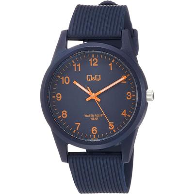 Citizen Q&Q Analoguhr, Wasserdicht, Urethanarmband, VS40-012, Marineblau