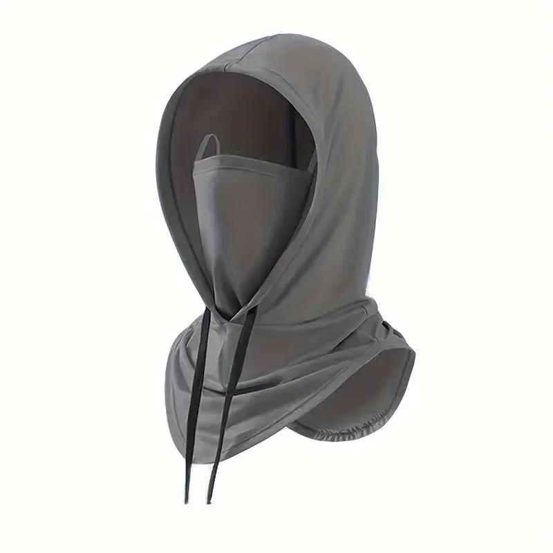1Pcs Autumn 360° Lightweight Comfortable Hood Sun Protection Shroud Mask for Outdoor Activities Fishing Surfing Cycling Hiking