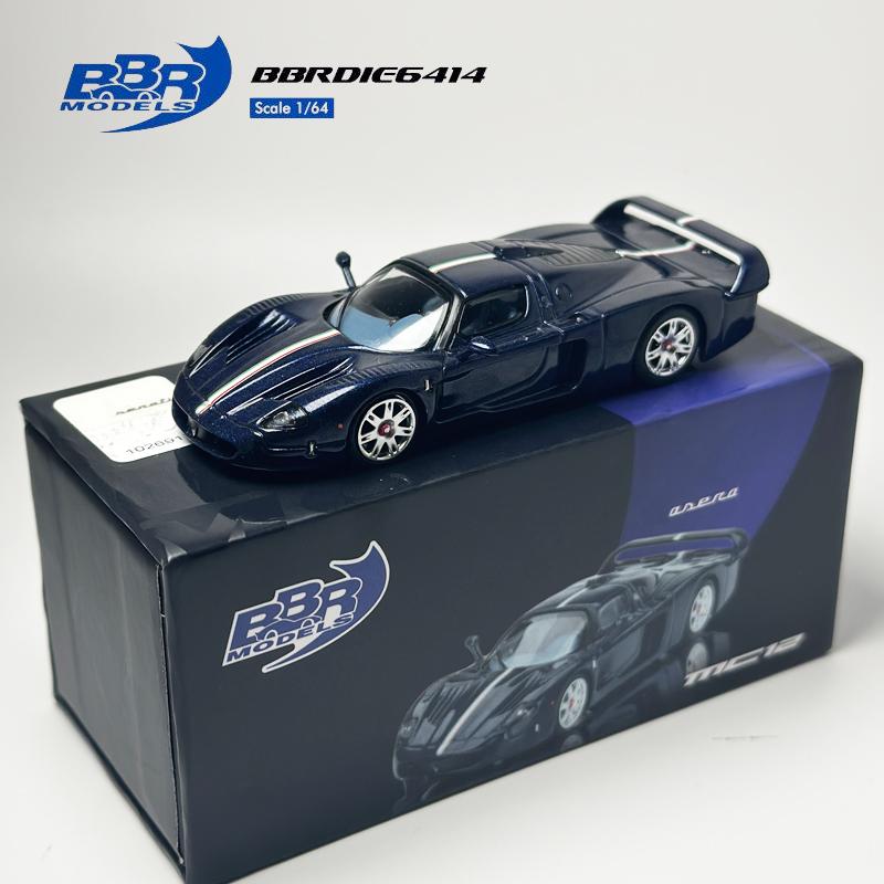 Bbr 1:64 Mc12 Stradale Metallblau Automodell black