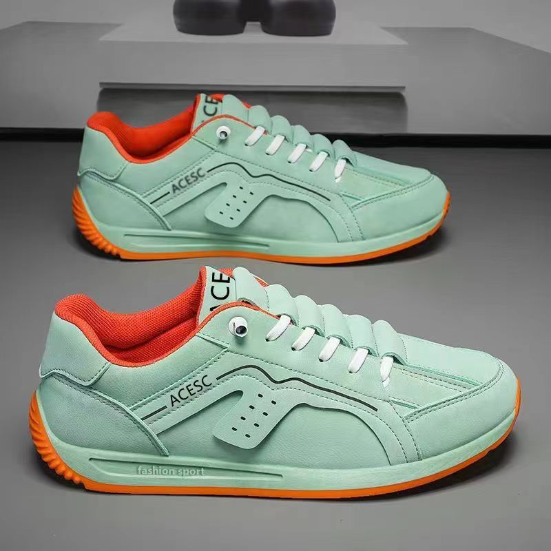 New Sports Shoes Men's Spring Running Shoes Breathable Dad Shoes Trendy, Light and Comfortable Casual Board Shoes