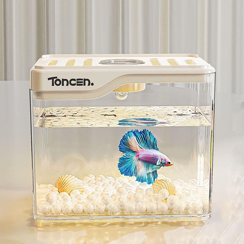 Resistant Falling Fish Tank Square Turtle Tank Ecologicals Tank  Ornamental Fish Decor