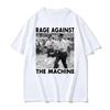 Bernie Sanders Funny Meme Tshirts Rage Against The Machine Graphics T Shirt Men Women Vintage High Street Short Sleeve Top