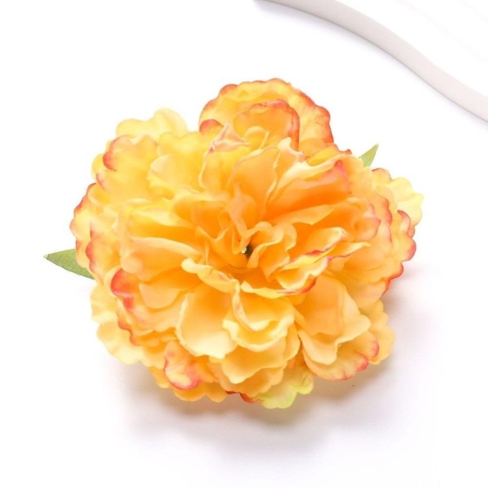3D Design Artificial Flower Head Real Touch Hand Moisturizing Simulation Peony Artificial Anti-UV Artificial Flower
