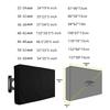 Regular Size Weatherproof and Dustproof Outdoor TV Cover 40" 46" 50" 55" 60" 65" Protect TV Screen Garden Patio Outdoor TV Cover