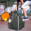 Tennis Schlägertasche Umhängetasche für Damen Herren Wasserabweisende Gesteppte Schlägertasche Einseitige Crossbody Rucksack für Pickleball Tennis Badmintonschläger
