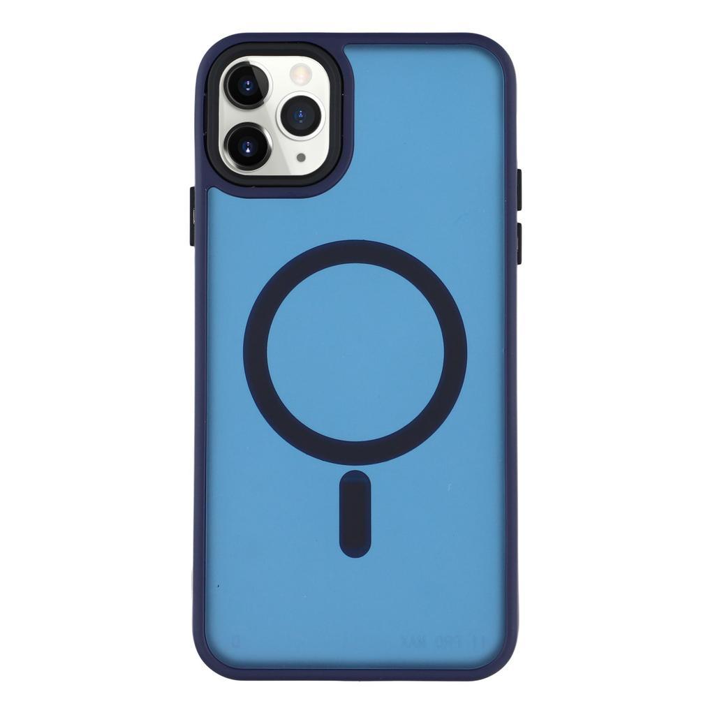 For iPhone 11 Pro Case Compatible with MagSafe Skin-Touch PC + TPU Phone Cover