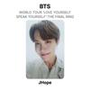 BTS WORLD TOUR ‘LOVE YOURSELF: SPEAK YOURSELF’ THE FINAL RING Official Photocard