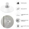 10/20pcs 41mm Clear Suction Cups PVC Vacuum Suction Cup Holder Plastic Suction Cups with Screws for Bathroom Kitchens Offices