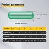 100Pcs S/Ss/Sss/M/L/Ll Anti-Wrapped Beans Float Fishing Bobber Silicone Stopper Space Bean Connector Fishing Line Tackle