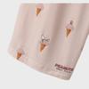 GP Ice Cream Cartoon Pajama Set: Modal Short-Sleeved Top & Trousers for Home