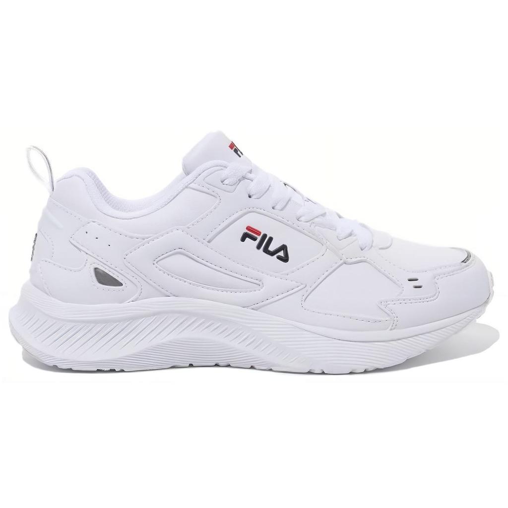 Fila Comfortable Durable Breathable Low-Top Running Shoes Unisex Sneaker White 1RM02557F-100