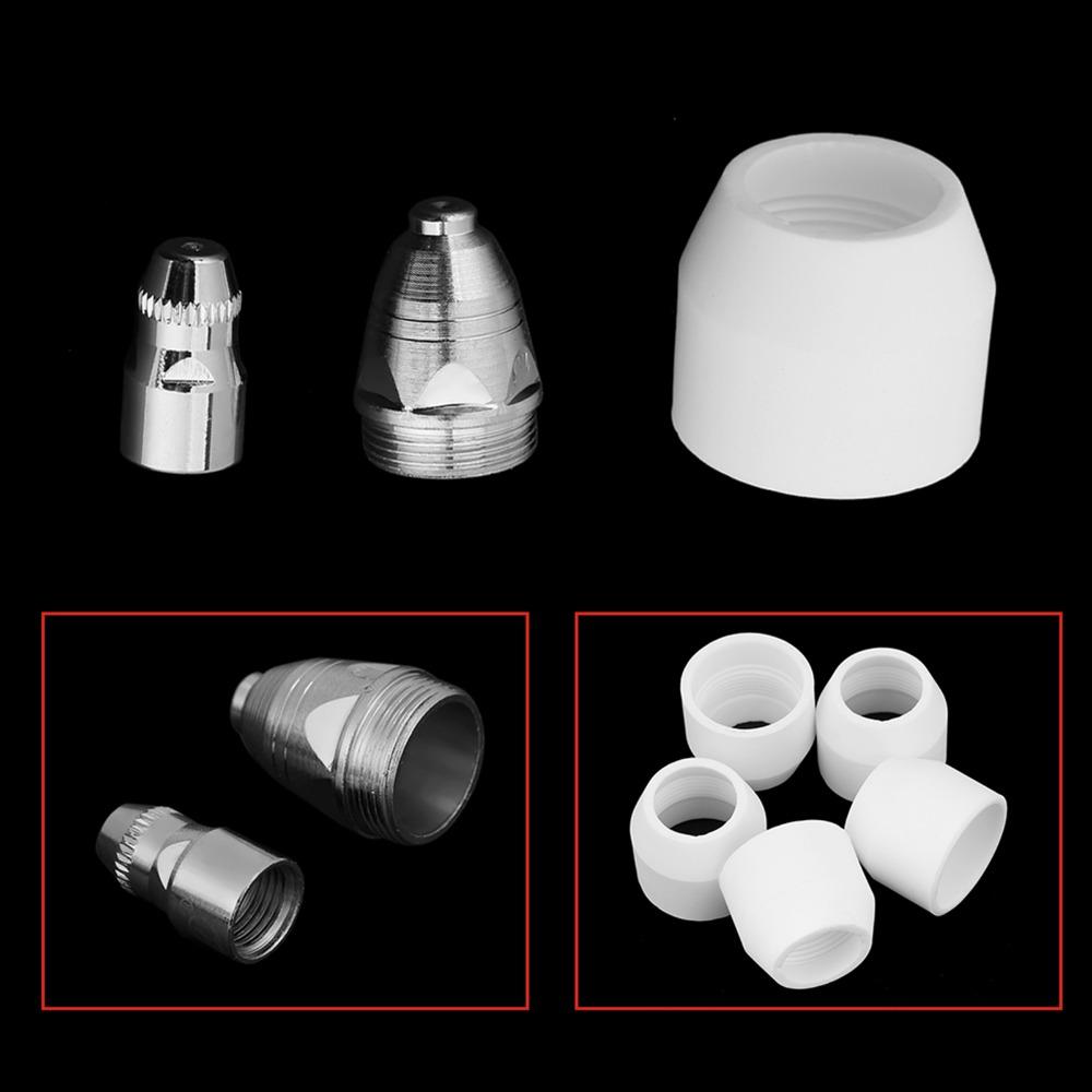 25 Pcs 1.5mm Tip Diameter Plasma Cutting Nozzle and Electrode Kit  Industrial Metal Cutting