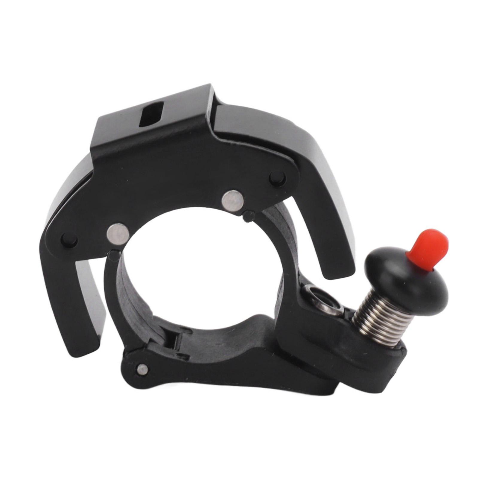 

Mountain Bike Bell Crisp Loud Sound Small Concealed Road Bicycle Bell for 22.2mm Handlebar Black