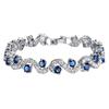 Temperament Copper Plated Crystal Ladies Bracelet Fashion Versatile Jewelry