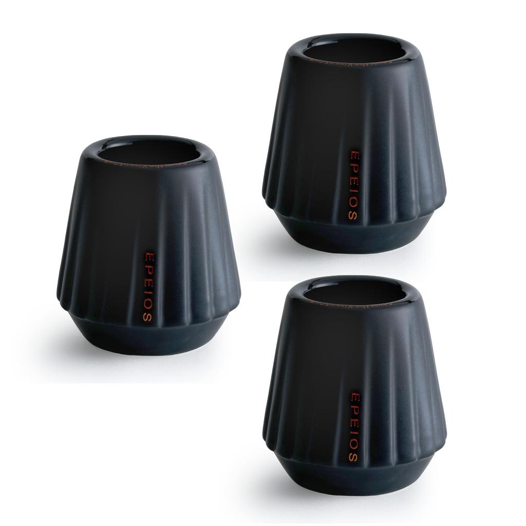 [Doporučeno mistrem světa WBC Hidenori Izakim] Sada 3 šálků na kávu Degustační šálek KISSCUP Epeios Šálek na espresso 45 ml Sklenice na whisky Ohnivzdorné Žáruvzdorné