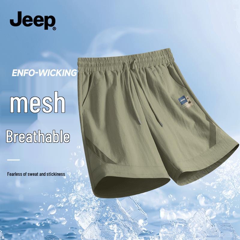 JEEP Men s Mesh Breathable Casual Shorts 3XL