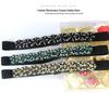 Women's Rhinestone Flower Elastic Waist Belt
