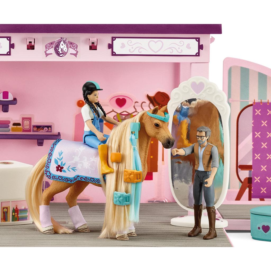[Amazon.co.jp Exclusive] Schleich Horse Club Pop-Up Boutique 42587