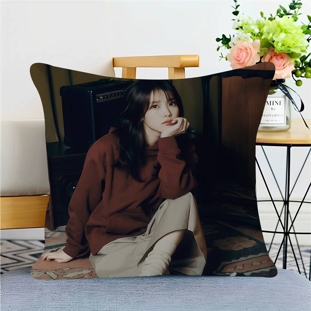 Singer L-Lee-Ji-Eun Cushion Cover Decorative Pillow Sofa Home Decor Case Pillow Cases