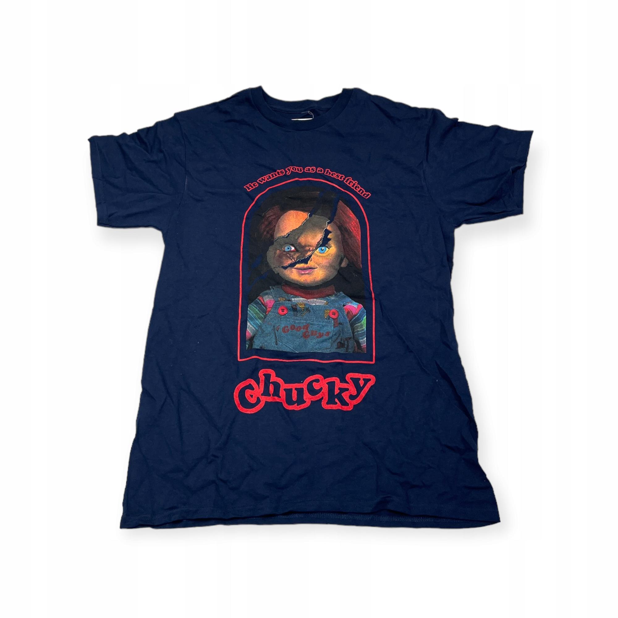 

Koszulka T-shirt męski okrągły dekolt SPENCER S CHUCKY M