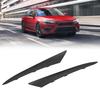 Pair of Front Headlight Eyebrow Trim Left Right Seamless Fit 71202 T31 H01 for Civic 4DR 2022 To 2023