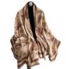Wind Women'S Double-Sided Imitation Cashmere Thermal Scarf Fashionable High-End Mori Versatile Shawl