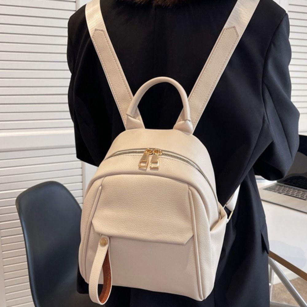 Soft Women Backpack Multifunction Casual Handbag Lightweight Travel Bags  Students