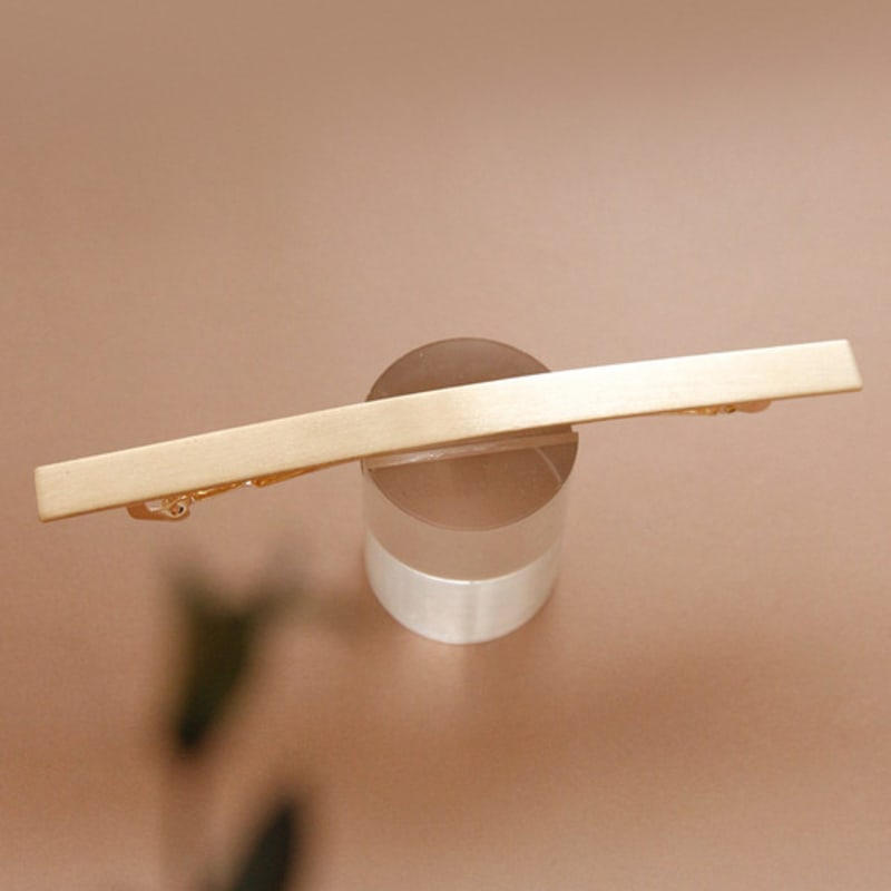 

J.Lauren French Metal Slim Line Auto Hair Pin H01202 single type