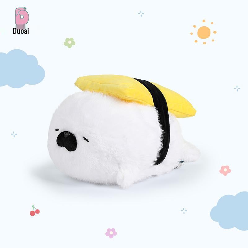 Duo Ai Sushi Otter Plush Toy: Soft Hugging Pillow Cushion Gift for Boyfriend/Girlfriend