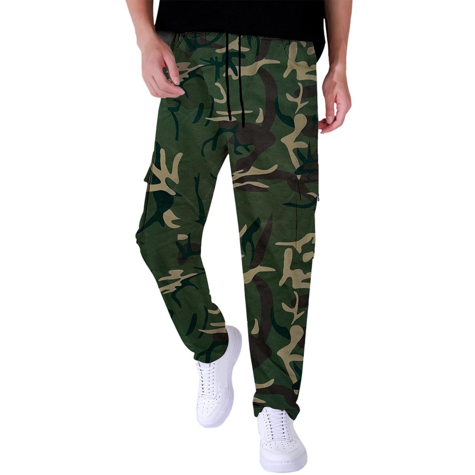 

Мужские комбинезоны, повседневные брюки с несколькими карманами и завязками, походные брюки L