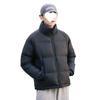 Men's 2024 Stand Collar Lightweight Down Workwear Jacket - Short, Thickened, High-End Feel