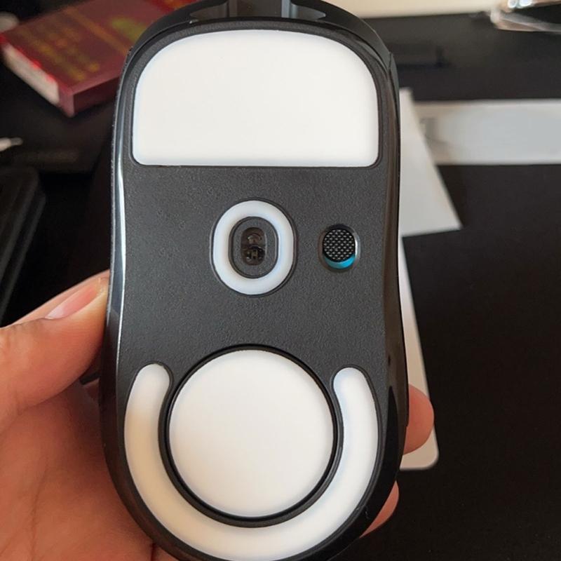 Ice Edition Mouse Skates Stickers Mouse Feet Pad Round Glides Curveds Edges for GProWireless GPROX Superlight 2 Mouse