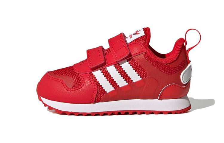 

Adidas Originals ZX 700 Abrasion Resistant Low top Toddler Shoes Red Infant And Toddler GV8872 19