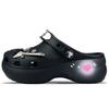 Crocs Classic Clog Clogs Women's Black Pink