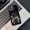 H-Hollow Knight Silksong Phone Case For iPhone 17,16,15,14,13,12,11,Pro,XS,Max,Plus,Mini,SE4,E Black Matte Shockproof Cover