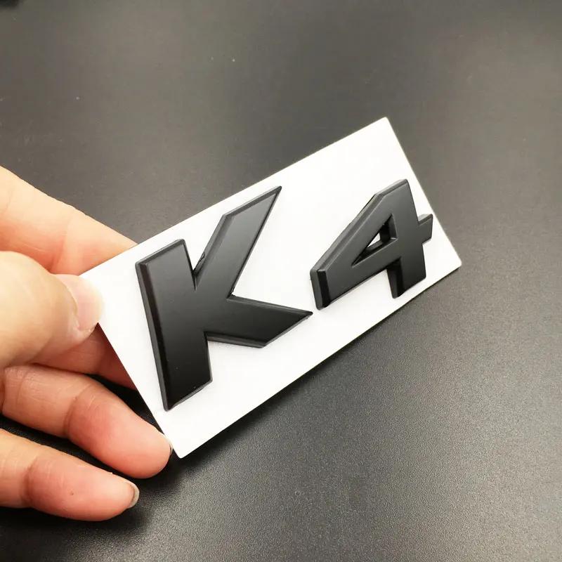 AAAGT1 NEW 1PCS 3D Metal Car Styling Sticker For KIA K2 K3 K4 K5 KX7 Car Tail Car Trunk Front Door Side Emblem Sticker