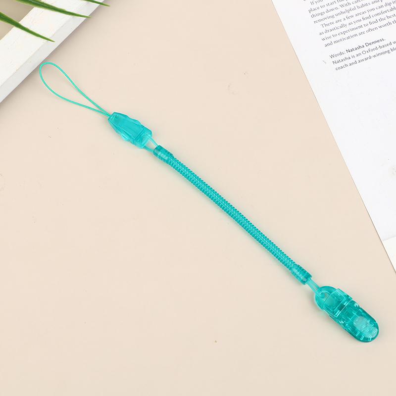 Retractable Elastic Baby Pacifier Chain Infant Toddler Dummy Clip Anti-Drop Soother Clips Nipple Strap Baby Chew Teething Toy