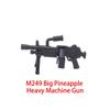 Militärwaffen MOC Bausteine Figuren Soldat US Sowjetischer Gewehr Mini-Kanone Raketenwerfer MG42 RPG Kugel Spielzeug Geschenk K022