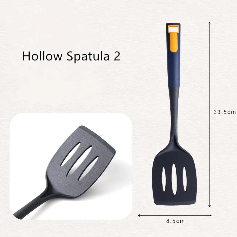 Kitchen Silicone Cooking Tools Set Utensil Non-stick Cookware Soup Spoon Colander Frying Spatula Shovel Egg Beater Kitchenware