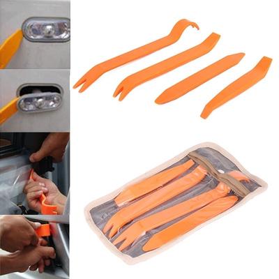 Kit di strumenti per leva di rimozione in plastica audio da 4 pezzi per pannello di clip per porta autoradio