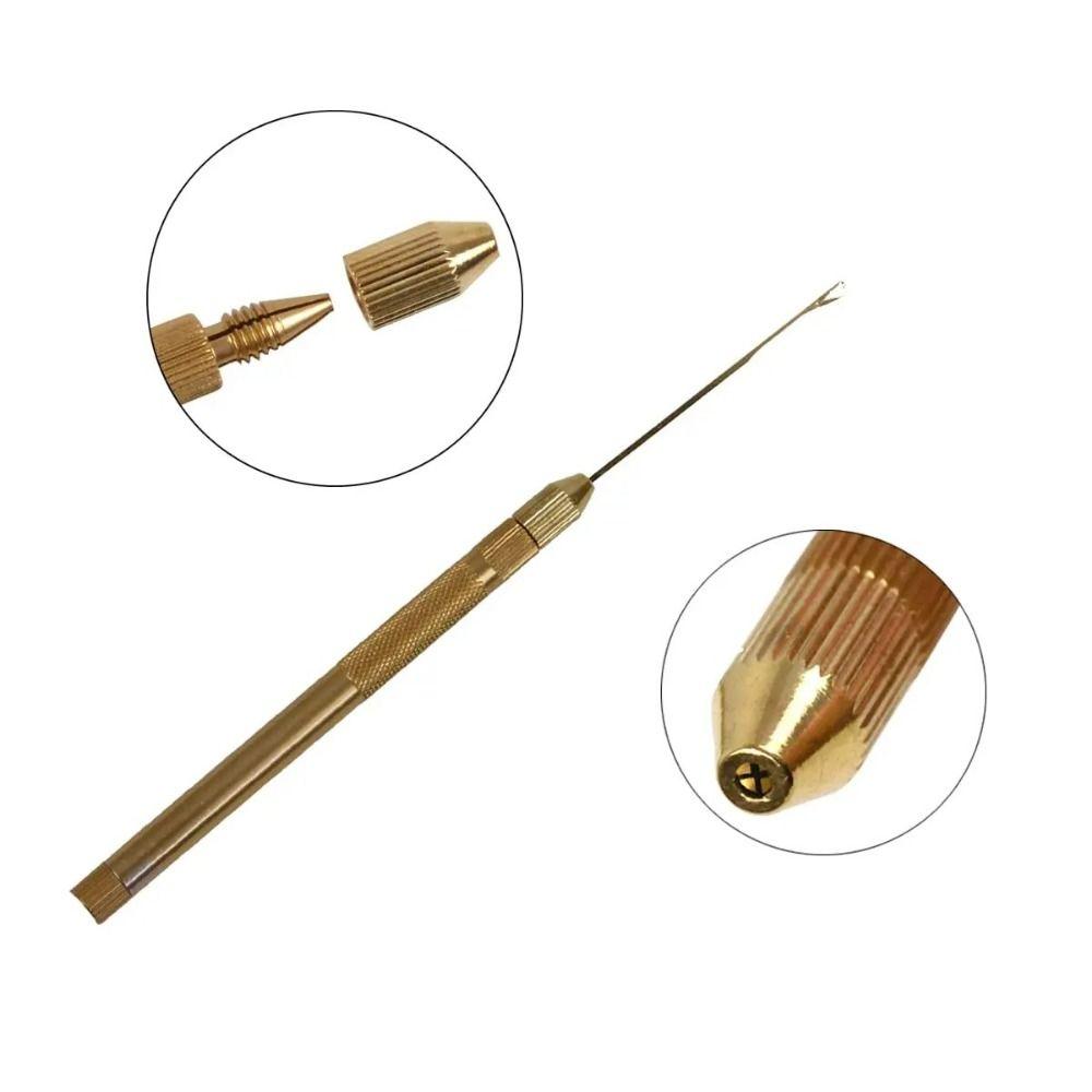 Metal Hair Extensions Kits Detachable Pulling Needle Threader  Hair Salon Tools