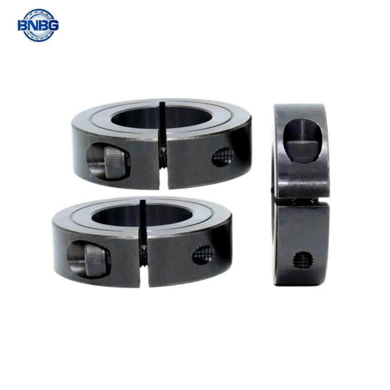 1pcs Carbon Steel Fixing Ring 45 Opening Sleeve Retaining Optical Axis Inner Diameter 3 4 5 6 8 10 12 16 18 20 22 25 30 To 80mm