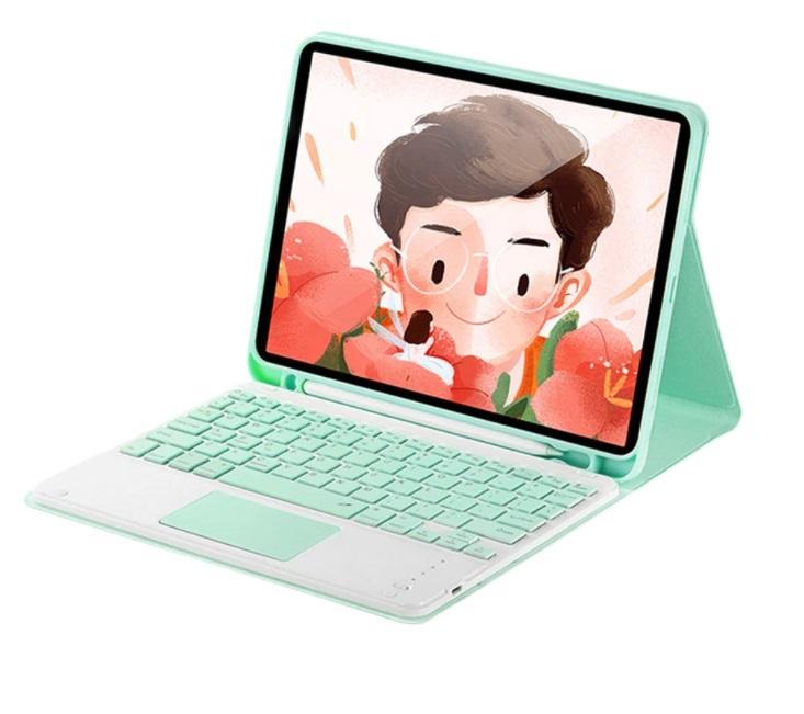 Keyboard touchpad case for apple ipad 10.2 7/8/9 gen