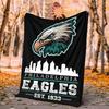 Philadelphia Flannel Blanket Soft Warm All-Season Throw, Design for Camping, Car Travel, Hiking Sofa, Bed, Office Perfect Gift for Parties