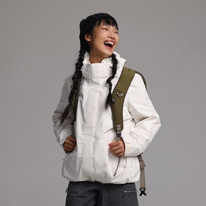 MOBIGARDEN 3-in-1 Outdoor Fleece Lined Windbreaker for Men and Women